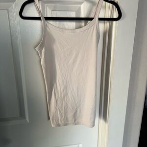 No Boundaries Light Cream Tank Top
